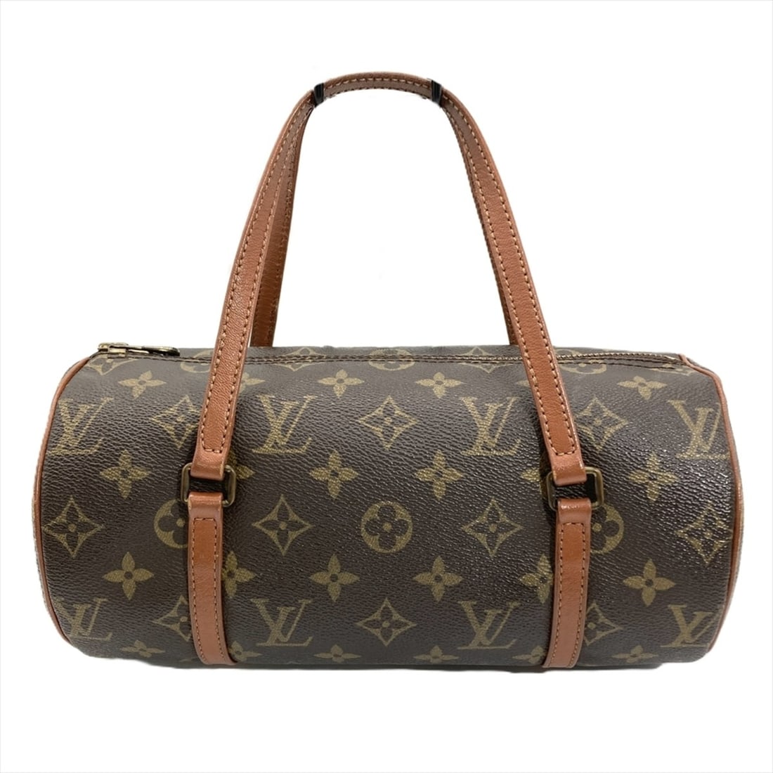 Louis Vuitton Papillon 26 Handbag, Monogram Canvas, M51366, Brown, Gold Hardware, 864TH (Older: --- Catalog ---Category: SizeSize (HxWxD): 12cm x 26cm x 13cm / 4.72'' x 10.23'' x 5.11''Category: DesignType: HandbagColor: BrownGender: WomenMaterial: Monogram , Canvas Category: GeneralMPN: M51366B
