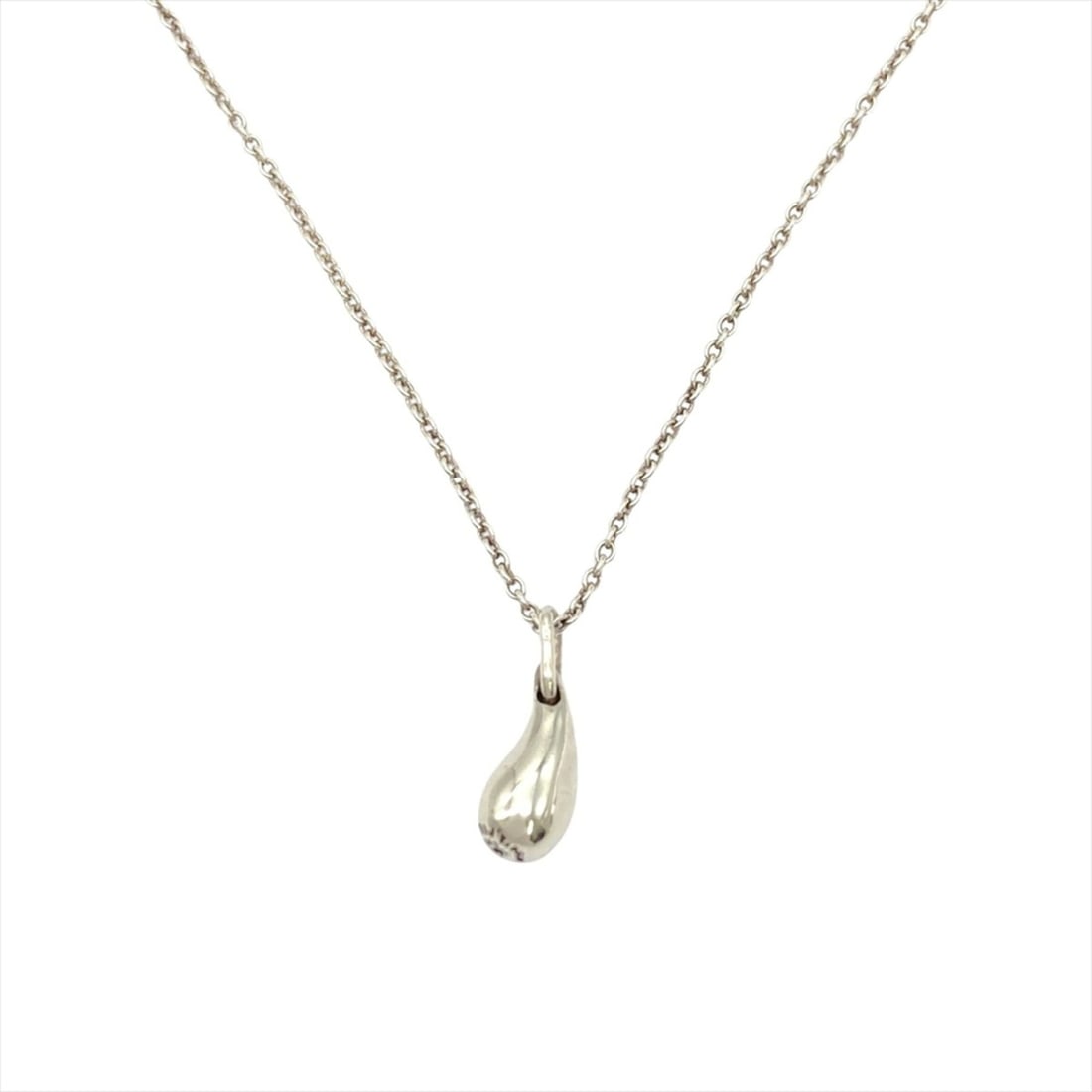 Tiffany & Co. Teardrop Necklace, SV925, 2.0g, Silver (1 of 11)