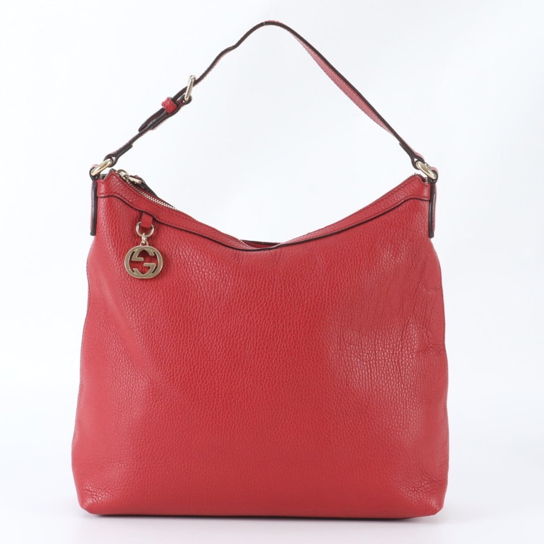 Gucci Interlocking G 449711 Leather Shoulder Bag, One-Shoulder Tote Handbag for Women (1 of 12)