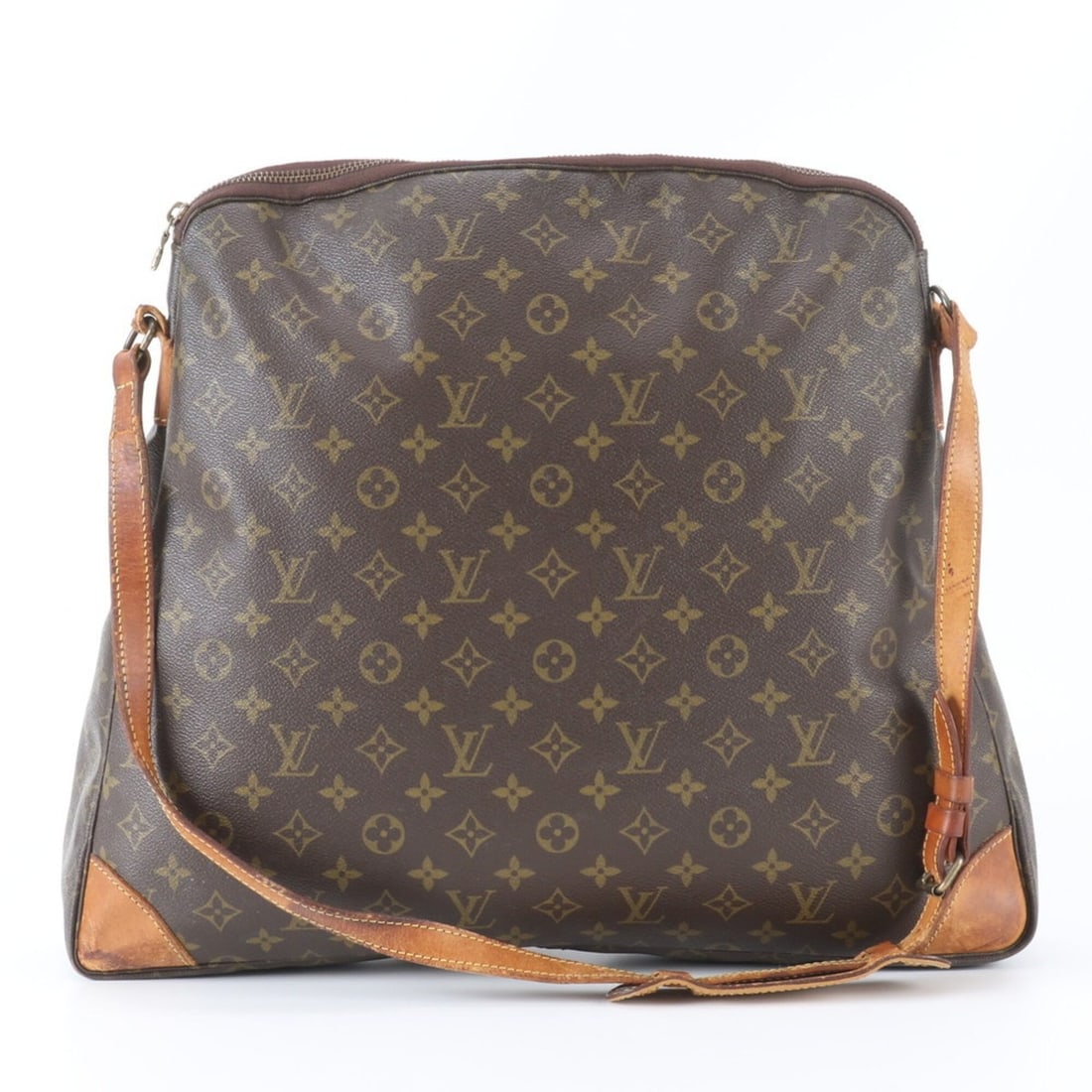 Louis Vuitton Monogram Sac Ballade M51112 Leather Shoulder Bag Messenger for Men: --- Catalog ---Category: SizeSize (HxWxD): 40cm x 46cm x 9cm / 15.74'' x 18.11'' x 3.54''Category: DesignType: Shoulder bagColor: Brown, MonogramGender: MenMaterial: Leather Category: GeneralMPN: M511