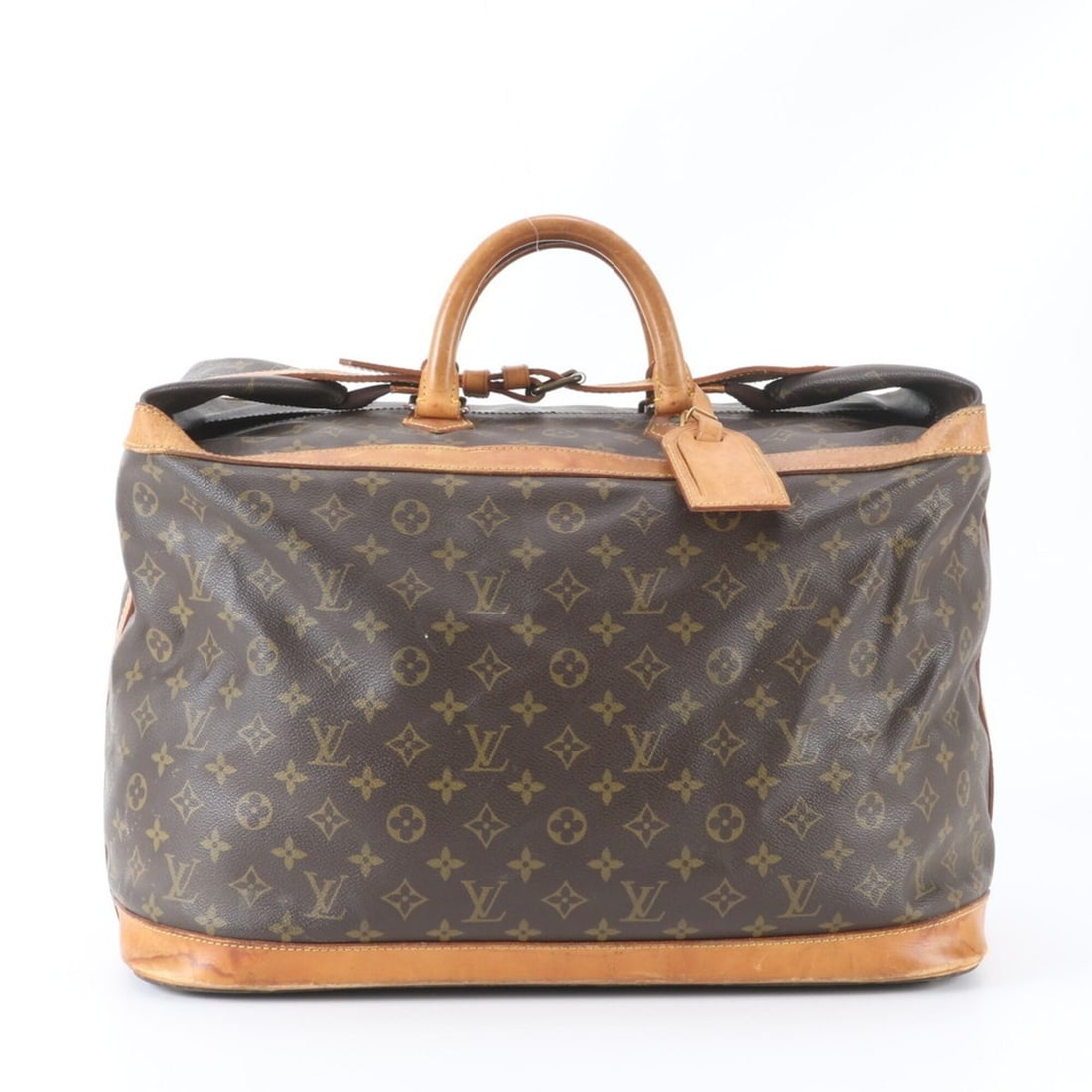 Louis Vuitton Monogram Cruiser Bag 45 M41138 Leather Boston Handbag Tote for Men: --- Catalog ---Category: SizeSize (HxWxD): 29cm x 45cm x 26cm / 11.41'' x 17.71'' x 10.23''Handle Length: 32cm / 12.59''Category: DesignType: Handbag, Tote bagColor: Brown, MonogramGender: MenMaterial
