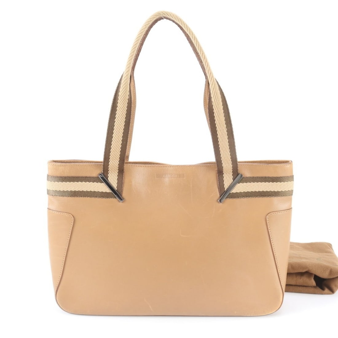 Gucci 002 1135 Leather Handbag Tote Bag Brown Brand Women's: --- Catalog ---Category: SizeSize (HxWxD): 22cm x 32cm x 7cm / 8.66'' x 12.59'' x 2.75''Handle Length: 45cm / 17.71''Category: DesignType: Handbag, Tote bagColor: BrownGender: WomenMaterial: Canvas , 