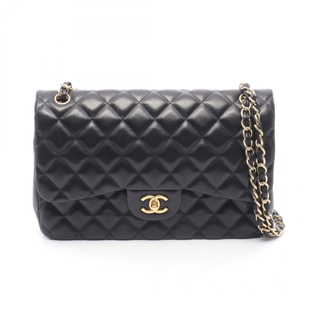 Chanel CHANEL Large Matelassé 30 Classic Double Flap Shoulder Bag Handbag Lambskin Leather Women's: --- Catalog ---Category: SizeStrap Drop: 32cm / 12.59''Size (HxWxD): 20cm x 30cm x 9cm / 7.87'' x 11.81'' x 3.54''Category: DesignType: Handbag, Shoulder bagColor: BlackStyle: ClassicGender: WomenClos
