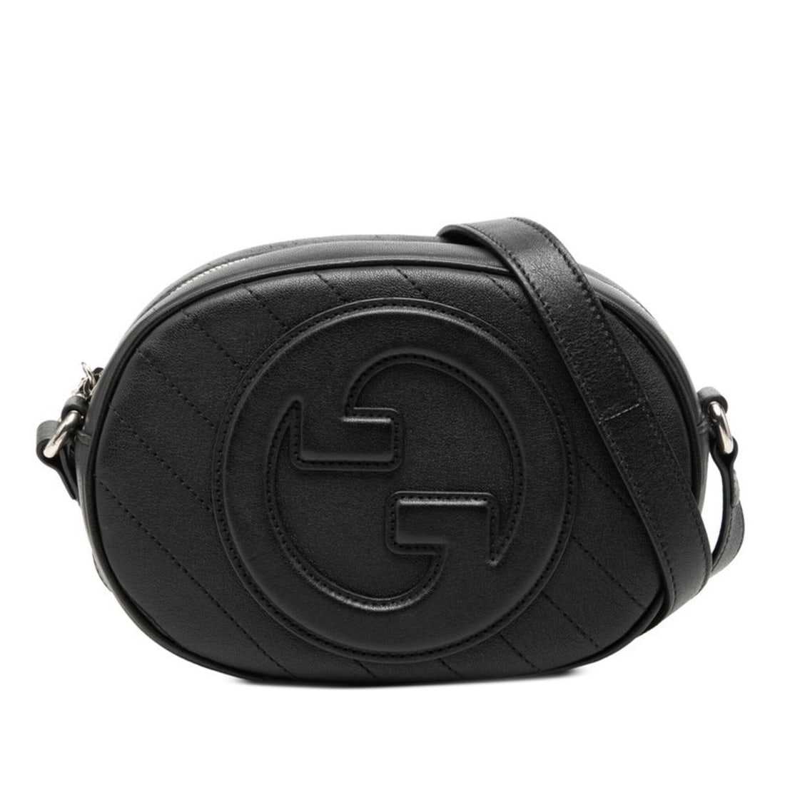 Gucci Blondie Mini Shoulder Bag 760175 Black Leather Women's GUCCI: --- Catalog ---Category: SizeSize (HxWxD): 14cm x 20cm x 7.5cm / 5.51'' x 7.87'' x 2.95''Category: DesignType: Shoulder bagColor: BlackGender: WomenMaterial: Leather Category: GeneralMPN: 760175Brand: