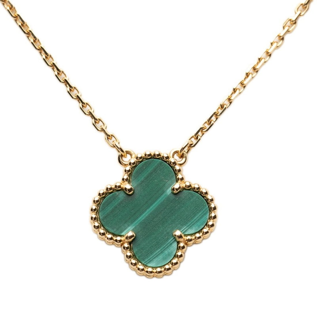Van Cleef & Arpels Vintage Alhambra Clover Chain Pendant Necklace VCARO9VA00 18KYG Yellow Gold Au750: --- Catalog ---Category: DesignColor: GoldGender: WomenMaterial: Gold (18K), Yellow gold (18K)Necklace Type: Pendant necklaceCategory: GeneralMPN: VCARO9VA00Brand: Van Cleef & Arpels--- Item List ---S