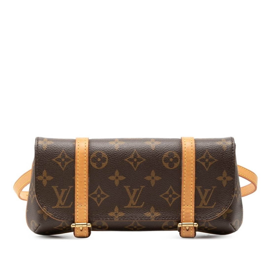 Louis Vuitton Monogram Pochette Marelle Body Bag Waist M51159 Brown Leather Women's LOUIS VUITTON: --- Catalog ---Category: SizeSize (HxWxD): 12cm x 25cm x 3.5cm / 4.72'' x 9.84'' x 1.37''Category: DesignType: Fanny pack, Sling bagColor: BrownGender: WomenMaterial: PVC , Leather Category: GeneralBr
