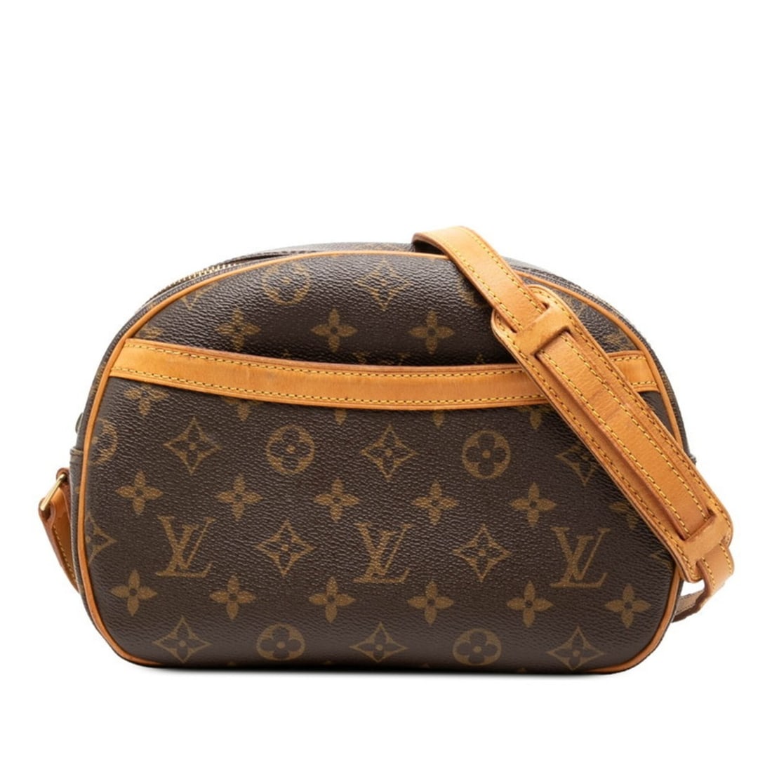Louis Vuitton Monogram Blois Crossbody Shoulder Bag M51221 Brown Leather Women's LOUIS VUITTON: --- Catalog ---Category: SizeSize (HxWxD): 18cm x 24cm x 11cm / 7.08'' x 9.44'' x 4.33''Category: DesignType: Shoulder bagColor: BrownGender: WomenMaterial: PVC , Leather Category: GeneralBrand: Louis