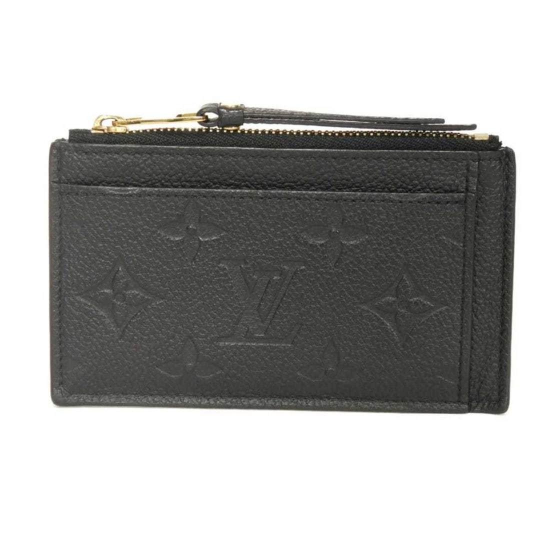 Louis Vuitton Porte Cartes Zip Coin Case/Card Case/Wallet/Mini Wallet in Monogram Empreinte Noir: --- Catalog ---Category: SizeSize (HxWxD): 8cm x 13cm x 5.00mm / 3.14'' x 5.11'' x 0.19''Category: DesignType: Coin purse/coin caseColor: Black, NoirGender: Men,WomenMaterial: Monogram Empreinte , Lea