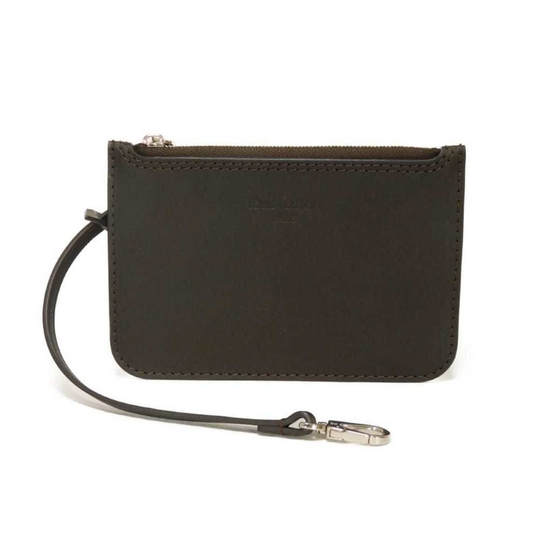 Louis Vuitton LOUIS VUITTON Pouch Hina PM (Pouch only, key hook, strap, coin case, logo embossed, (1 of 12)