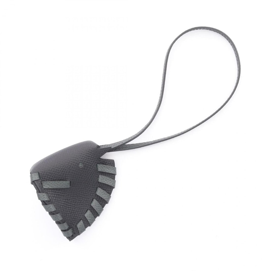 Hermes Cheval Tresse Vert Mangrove Charm Accessory, Veau Epsom Leather, Women's, Black/Green: --- Catalog ---Category: DesignType: Handbag charmColor: Black, GreenGender: WomenMaterial: Epsom leatherCategory: GeneralBrand: Hermes--- Item List ---Section: ConditionRanking: Rank A Used - A few t