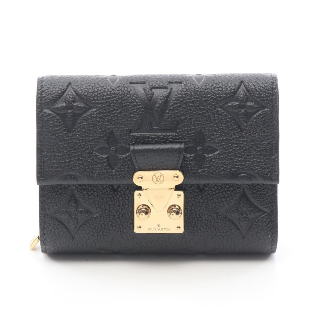 Louis Vuitton Portefeuille Métis Compact Tri-fold Wallet, Leather, Monogram Empreinte, Women's,: --- Catalog ---Category: SizeSize (HxWxD): 9cm x 11cm x 3.5cm / 3.54'' x 4.33'' x 1.37''Category: DesignType: Wallet (tri-fold)Color: BlackGender: WomenMaterial: Monogram Empreinte , Leather Category: