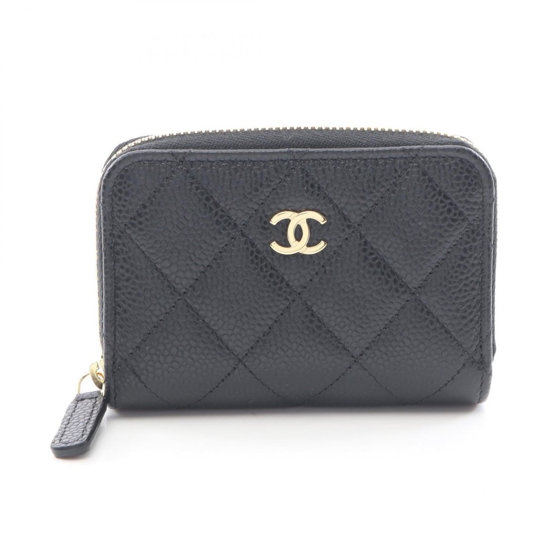 Chanel Classic Zip Coin Purse Matelassé Wallet - Purse, Caviar Skin (Grained Calfskin), Women's, (1 of 10)