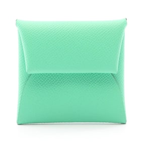 Hermes Bastia Verso Wallet - Coin Purse Leather Veau Epsom Women's Green Vert Fizz