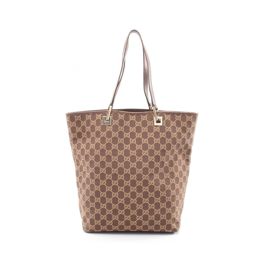 Gucci GG pattern tote bag/handbag, canvas and leather, women's, brown, 002 1098 2123: --- Catalog ---Category: SizeSize (HxWxD): 30cm x 24cm x 12cm / 11.81'' x 9.44'' x 4.72''Category: DesignType: Handbag, Tote bagColor: BrownGender: WomenMaterial: Canvas Category: GeneralMPN: 002 1098