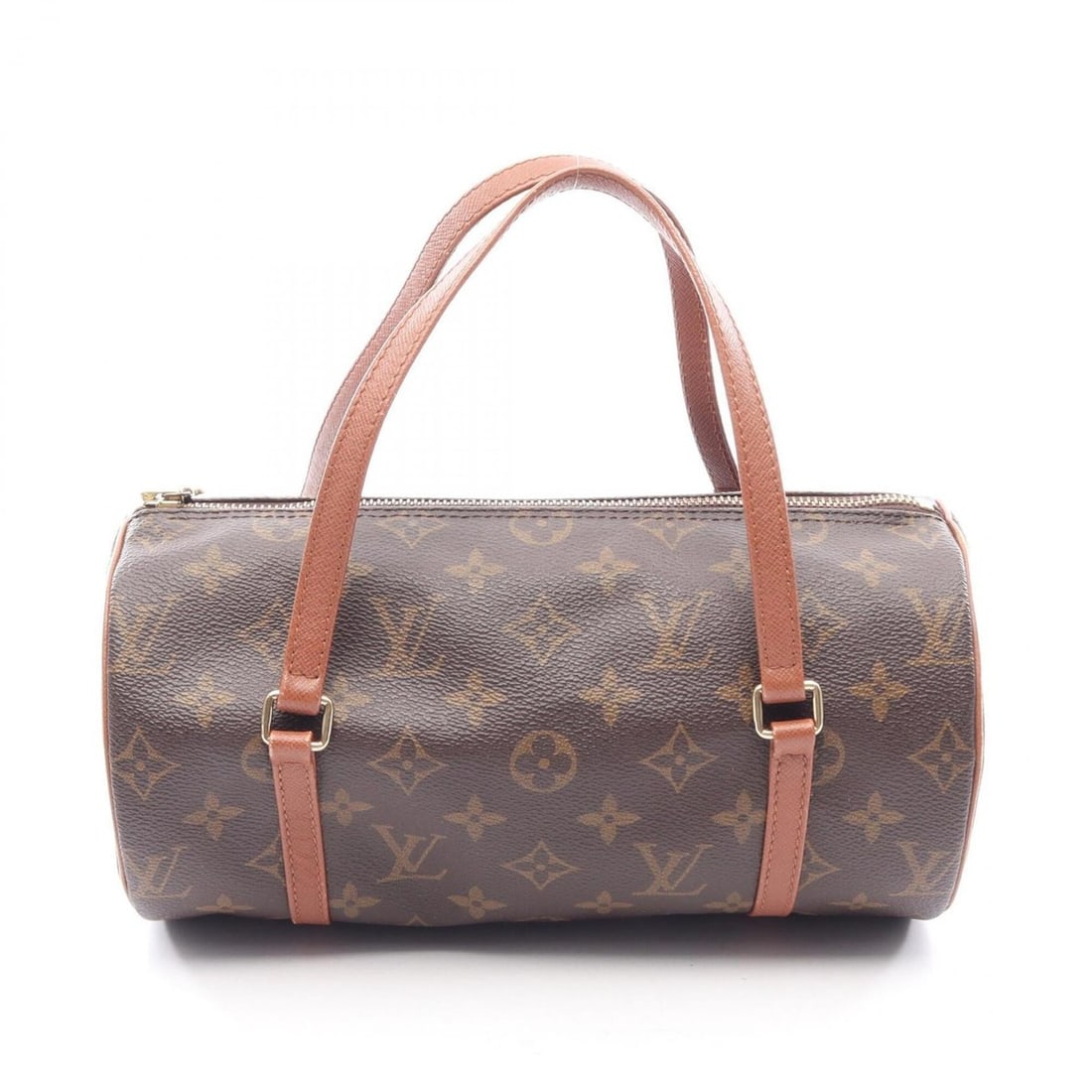 Louis Vuitton Papillon 26 Handbag, Coated Canvas and Leather, Monogram Pattern, Women's, Brown, (1 of 11)