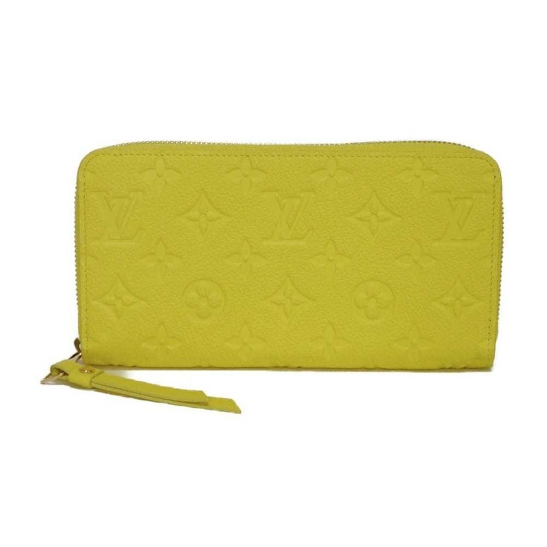 Louis Vuitton Zippy Wallet, New Model, Yellow, RFID IC Chip, Monogram Empreinte, Tonic Lemon,: --- Catalog ---Category: SizeSize (HxWxD): 10cm x 19.5cm x 2.3cm / 3.93'' x 7.67'' x 0.9''Category: DesignType: Long wallet (bi-fold)Color: YellowGender: Men,WomenMaterial: Monogram Empreinte , Leathe