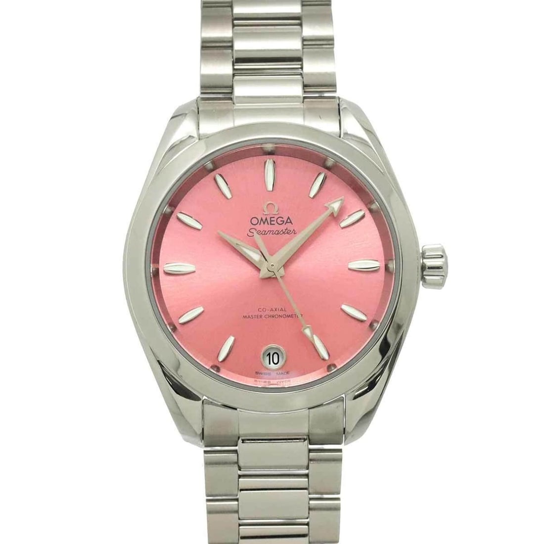 Omega Seamaster Aqua Terra 220 10 34 20 003 Boys' Watch, Date, Pink, Automatic Movement (1 of 7)