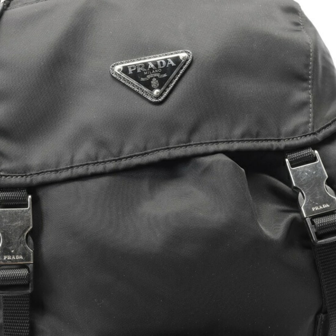 Prada Nylon Backpack Rucksack 1BZ039 Black - 5