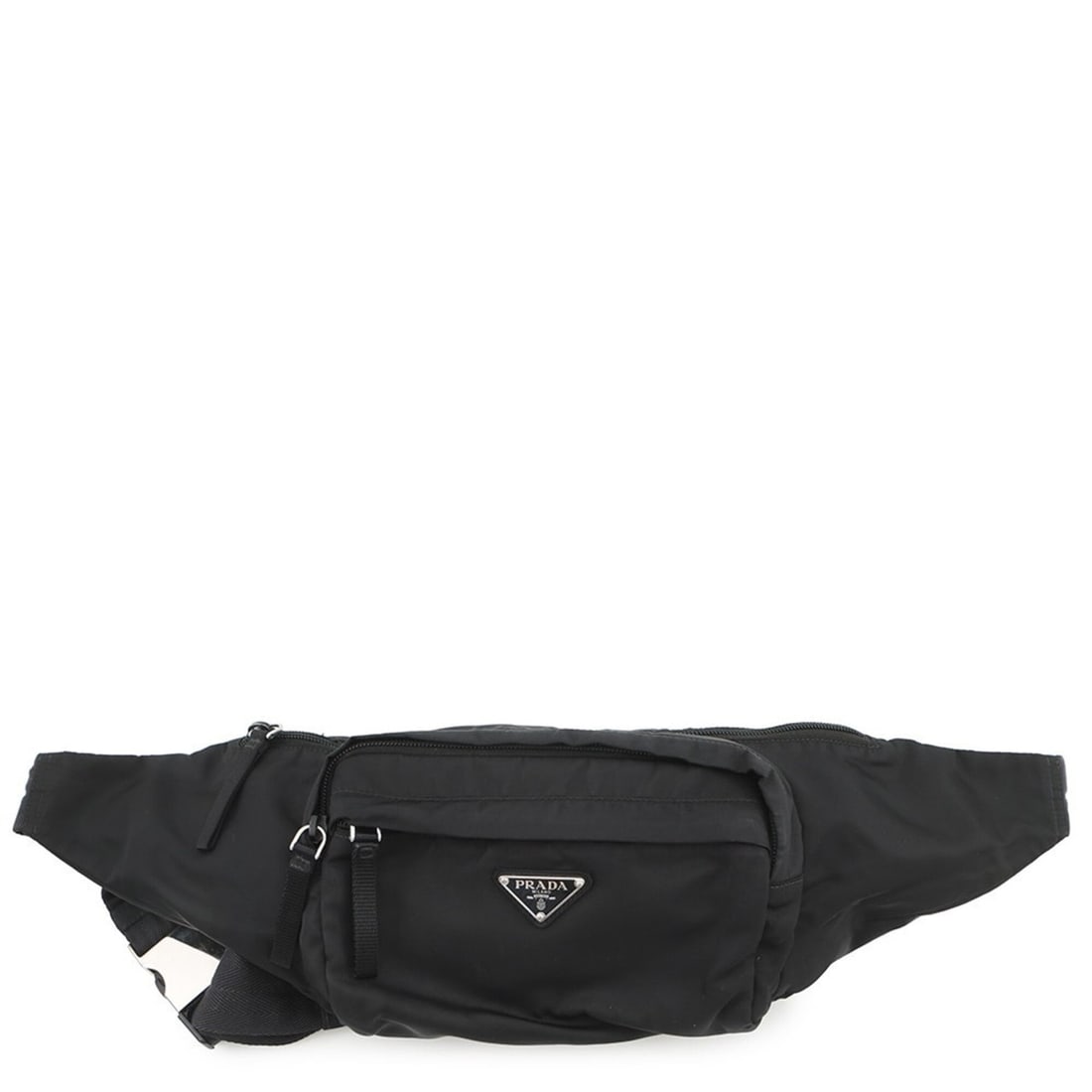 Prada Triangle Nylon Body Bag 2VL005 PRADA Black Handbag Men's (1 of 17)