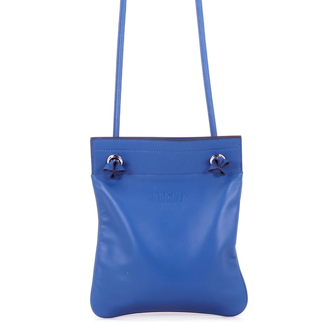 Hermes Shoulder Bag Sac Aline Mini Blue France Swift U Stamp Handbag HERMES (1 of 11)