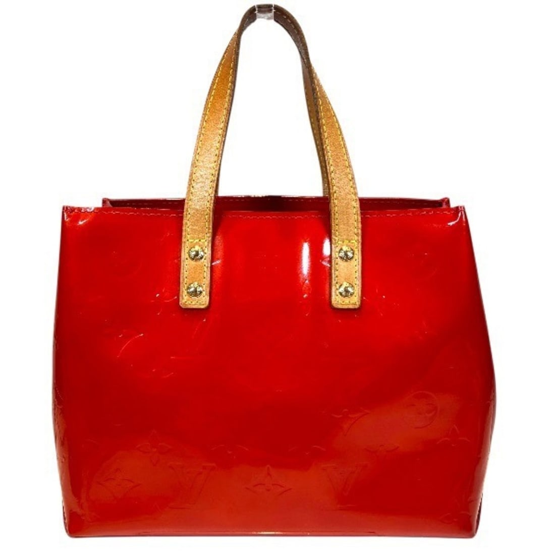 Louis Vuitton Monogram Vernis Lead PM M91088 Handbag (Women's Handbag): --- Catalog ---Category: SizeSize (HxWxD): 18cm x 22cm x 10cm / 7.08'' x 8.66'' x 3.93''Category: DesignType: HandbagColor: Red color, RougeGender: WomenMaterial: Leather Leather/Fur Type: Enamel Leat