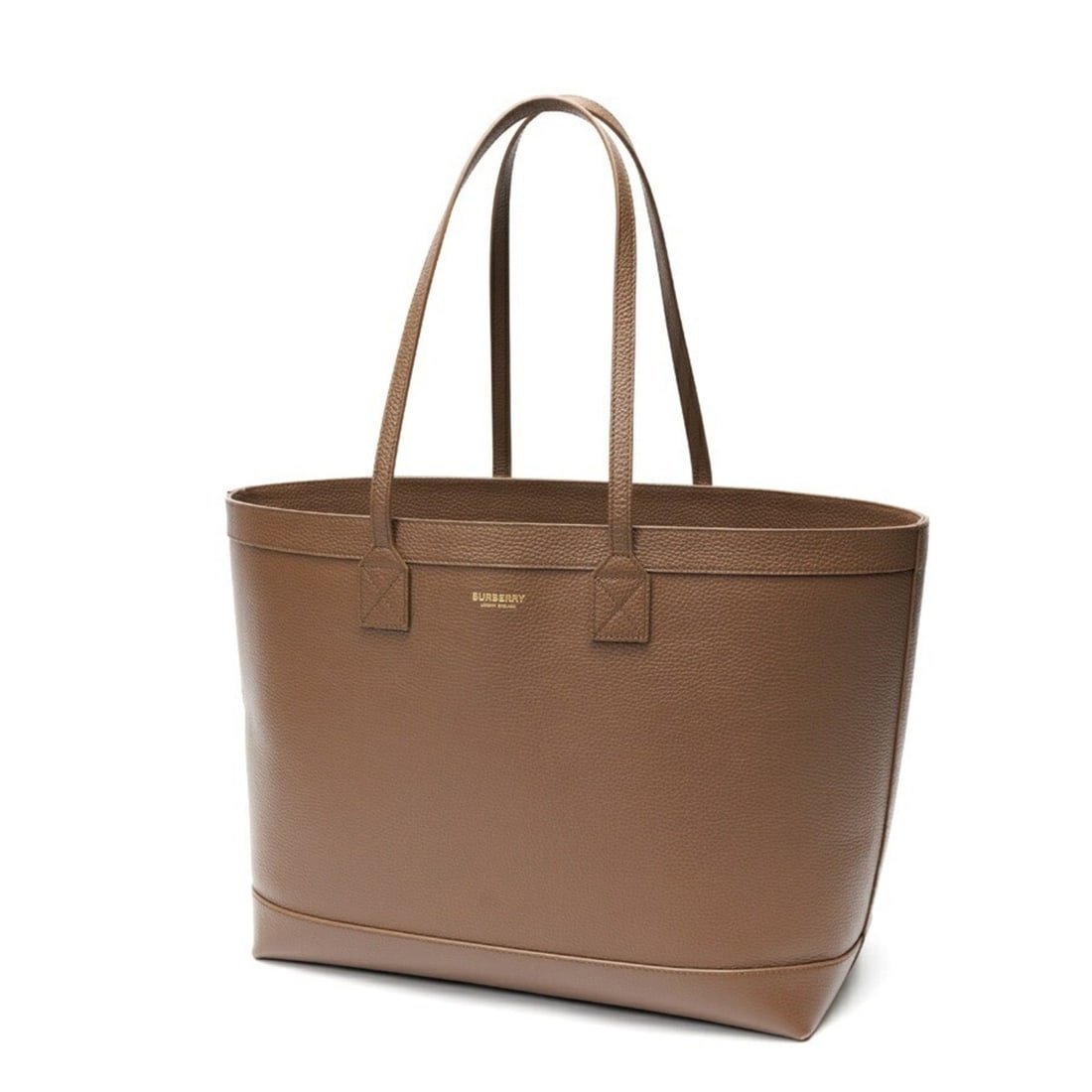 Burberry tote bag, model number 8084598, leather, brown.: --- Catalog ---Category: SizeSize (HxWxD): 29cm x 48cm x 16.5cm / 11.41'' x 18.89'' x 6.49''Category: DesignType: Tote bagColor: BrownGender: WomenMaterial: Leather Category: GeneralBrand: