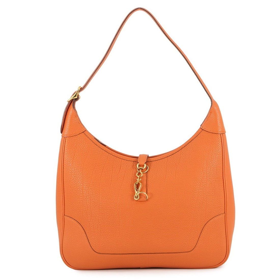 Hermes Shoulder Bag Trim 31 Orange Togo Leather ?G Stamp HERMES Handbag: --- Catalog ---Category: SizeSize (HxWxD): 29cm x 30cm x 8cm / 11.41'' x 11.81'' x 3.14''Category: DesignType: Handbag, Shoulder bagColor: OrangeGender: WomenMaterial: Togo leather Category: