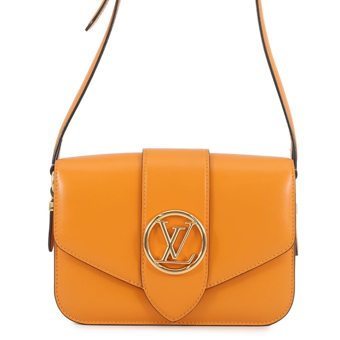 Louis Vuitton Shoulder Bag Smooth Leather LV Pont Neuf M55946 LOUIS VUITTON Handbag Circle Signature: --- Catalog ---Category: SizeSize (HxWxD): 16cm x 23cm x 7.5cm / 6.29'' x 9.05'' x 2.95''Category: DesignType: Handbag, Shoulder bagColor: CamelGender: WomenMaterial: Leather Category: GeneralMPN: