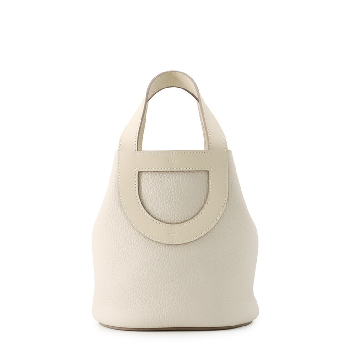 Hermes In the Loop Tote Bag 18 Craie Taurillon Clemence Swift K Stamp HERMES (1 of 12)