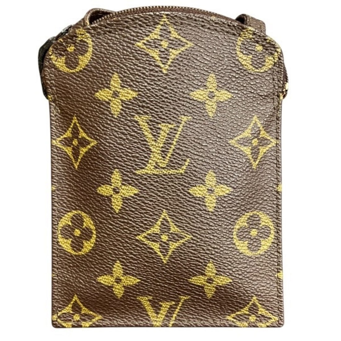 Louis Vuitton Monogram Pochette Secre M45484 Handbag Shoulder Bag for Women: --- Catalog ---Category: SizeSize (HxWxD): 13.5cm x 10.5cm x 4.00mm / 5.31'' x 4.13'' x 0.15''Category: DesignType: Handbag, Shoulder bagColor: BrownGender: WomenMaterial: Monogram Category: GeneralBr
