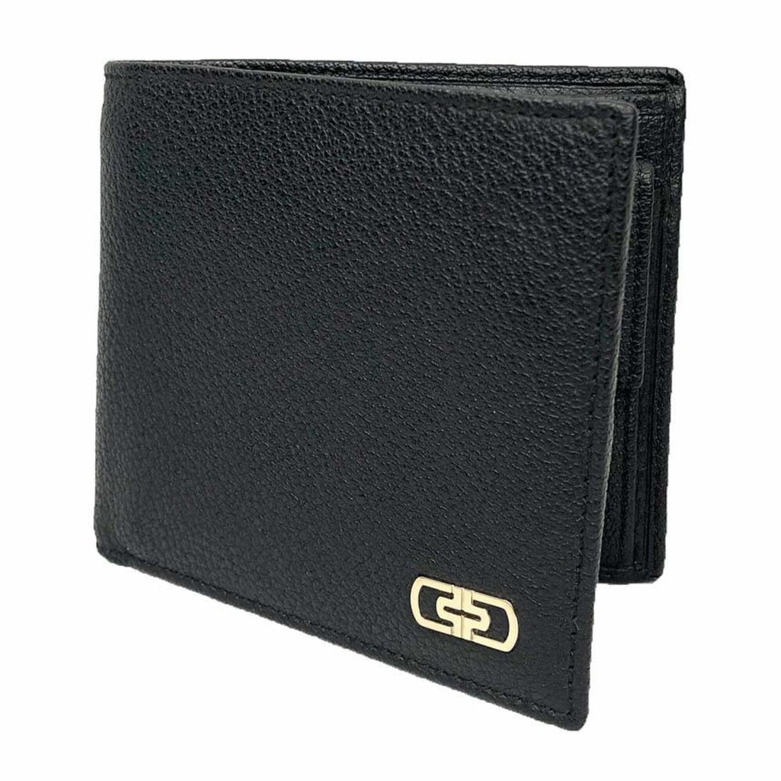BVLGARI Parentesi Bifold Wallet, Leather, Black, Men's: --- Catalog ---Category: SizeSize (HxWxD): 10cm x 10.5cm x 2cm / 3.93'' x 4.13'' x 0.78''Category: DesignType: Wallet (bi-fold)Color: BlackGender: MenMaterial: Leather Category: GeneralBrand: BvlgariC