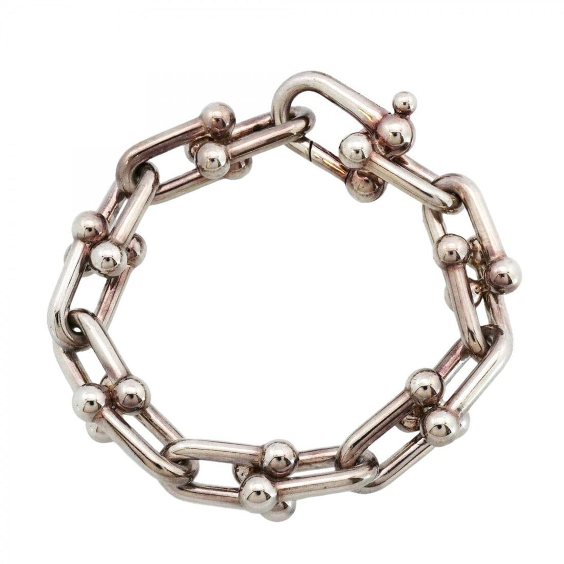 Tiffany & Co. Hardware Bracelet, Sterling Silver 925, Women's (1 of 9)