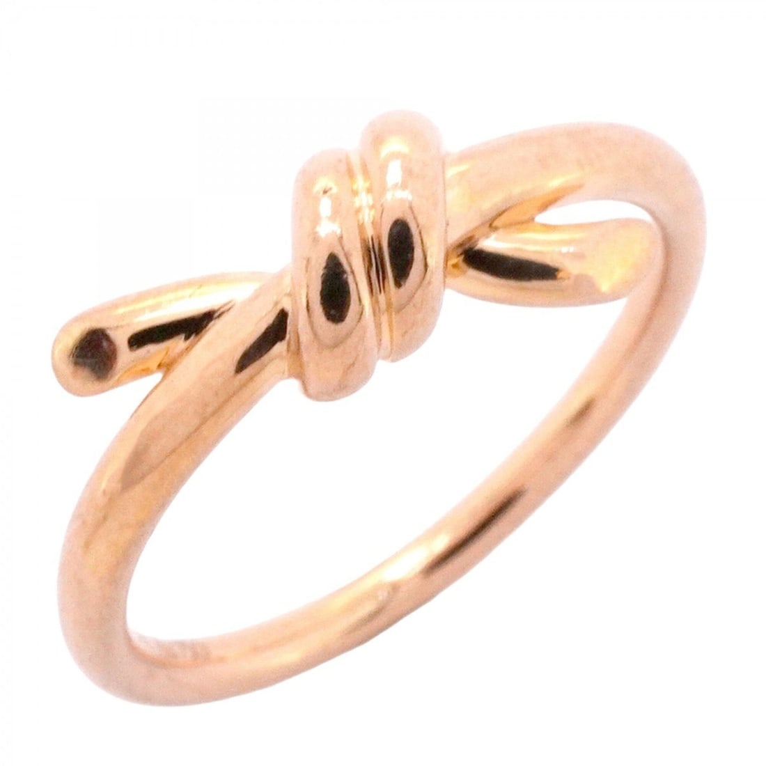 Tiffany & Co. Knot Ring, 18K Pink Gold, Size 6.5, Women's: --- Catalog ---Category: SizeJP Size: 6.5US Size: 3.5Category: DesignType: Band ringGender: WomenMaterial: Pink gold (18K)Category: GeneralBrand: Tiffany--- Item List ---Section: ConditionRanking: Ran