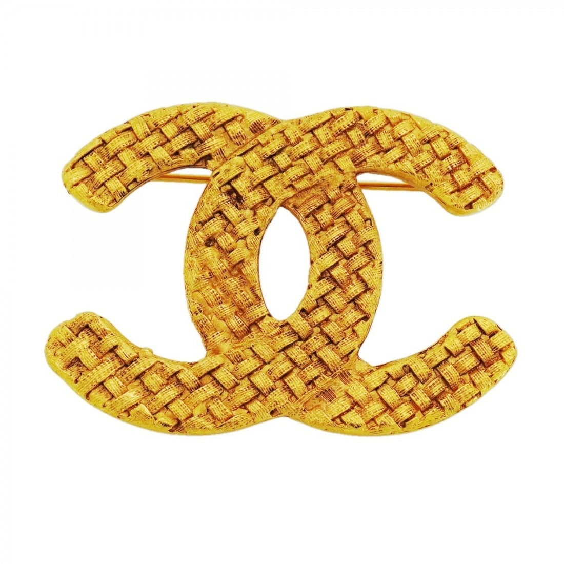 Chanel Brooch, Coco Mark, GP Plated Gold, Women's: --- Catalog ---Category: SizeSize (HxWxD): 3.62cm x 4.64cm / 1.42'' x 1.82''Category: DesignType: BroochColor: GoldGender: WomenMaterial: Gold platingCategory: GeneralBrand: Chanel--- Item List ---Sec