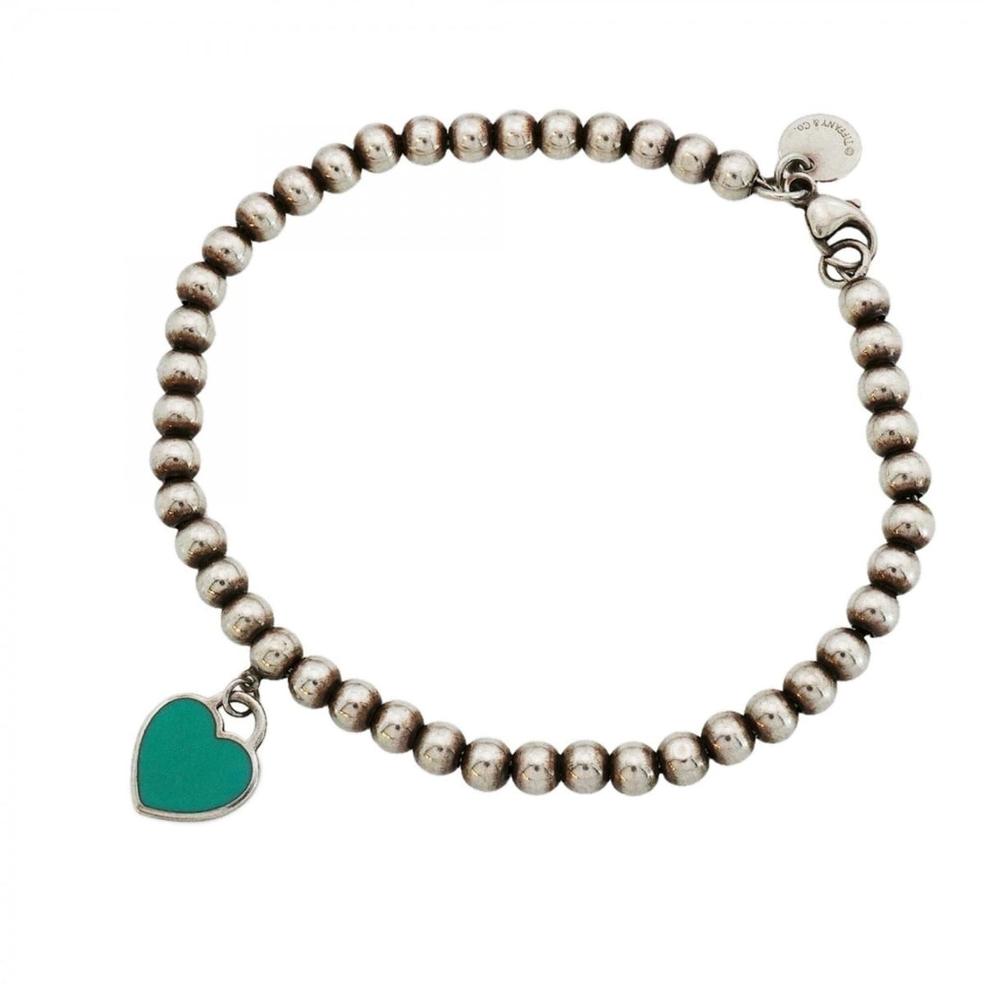 Tiffany & Co. Return to Heart Bracelet, Sterling Silver 925, Blue, Women's: --- Catalog ---Category: SizeLength: 16.5cm / 6.49''Category: DesignType: Charm braceletColor: BlueGender: WomenMaterial: Silver 925Category: GeneralBrand: Tiffany--- Item List ---Section: ConditionRa
