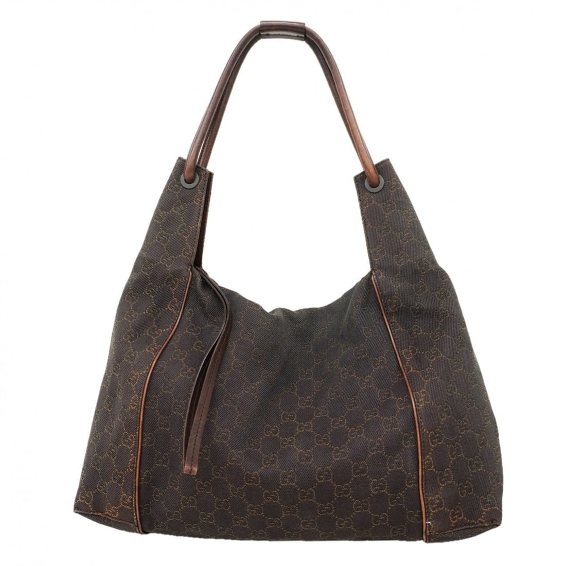 Gucci Shoulder Bag 101292 Denim Dark Brown Women's P2951185: --- Catalog ---Category: SizeSize (HxWxD): 26cm x 37cm x 13.5cm / 10.23'' x 14.56'' x 5.31''Category: DesignType: Shoulder bagColor: Dark brownGender: WomenMaterial: Denim Hardware Color: GoldCategory