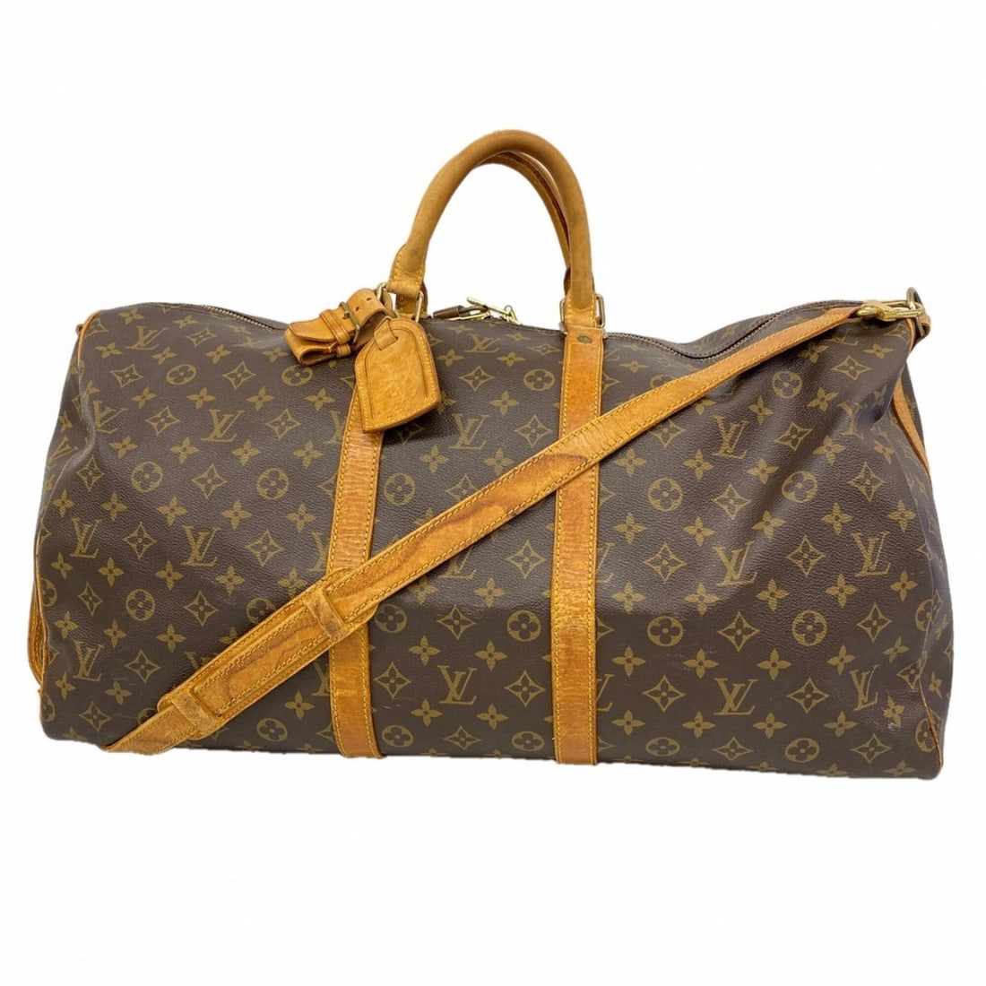 Louis Vuitton Bag/Boston Bag Monogram Keepall Bandoulière 55 M41414 Brown Men's/Women's P2914366: --- Catalog ---Category: SizeSize (HxWxD): 32cm x 55cm x 25cm / 12.59'' x 21.65'' x 9.84''Category: DesignType: Boston bagColor: BrownGender: Men,WomenCategory: GeneralMPN: M41414Brand: Louis Vuitton-