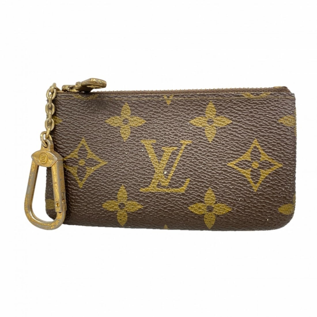 Louis Vuitton Monogram Pochette Clé Wallet/Coin Case M62650 Brown (Men's/Women's) P2894955: --- Catalog ---Category: SizeSize (HxWxD): 6.5cm x 12cm x 1cm / 2.55'' x 4.72'' x 0.39''Category: DesignType: Coin purse/coin caseColor: BrownGender: Men,WomenCategory: GeneralMPN: M62650Brand: Louis 