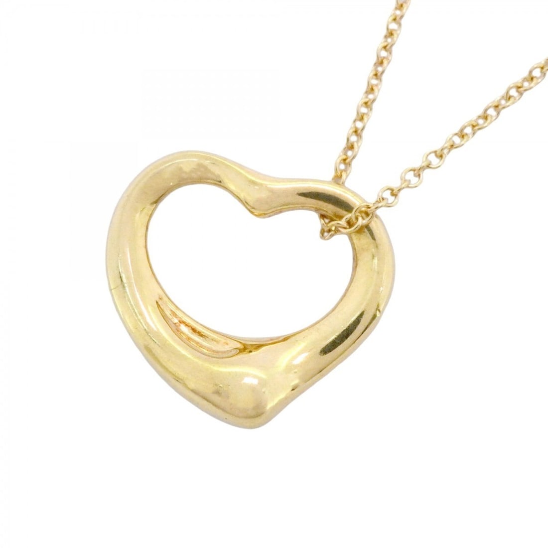 Tiffany & Co. Heart Necklace, 18K Yellow Gold, Women's: --- Catalog ---Category: SizePendant Size: 14mm x 15.5mm / 0.55'' x 0.61''Neck Circumference: 40.5 cm / 15.94''Category: DesignGender: WomenMaterial: Yellow gold (18K)Necklace Type: NecklaceCategory: 