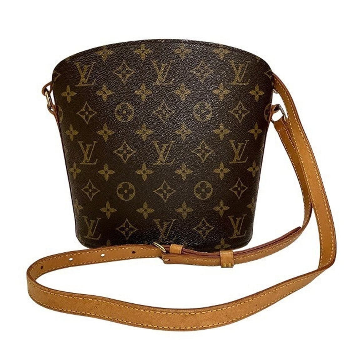 Louis Vuitton Monogram Druot M51290 Handbag Shoulder Bag for Women: --- Catalog ---Category: SizeSize (HxWxD): 22cm x 20cm x 10cm / 8.66'' x 7.87'' x 3.93''Category: DesignType: Handbag, Shoulder bagColor: BrownGender: WomenMaterial: Monogram Category: GeneralMPN: M51