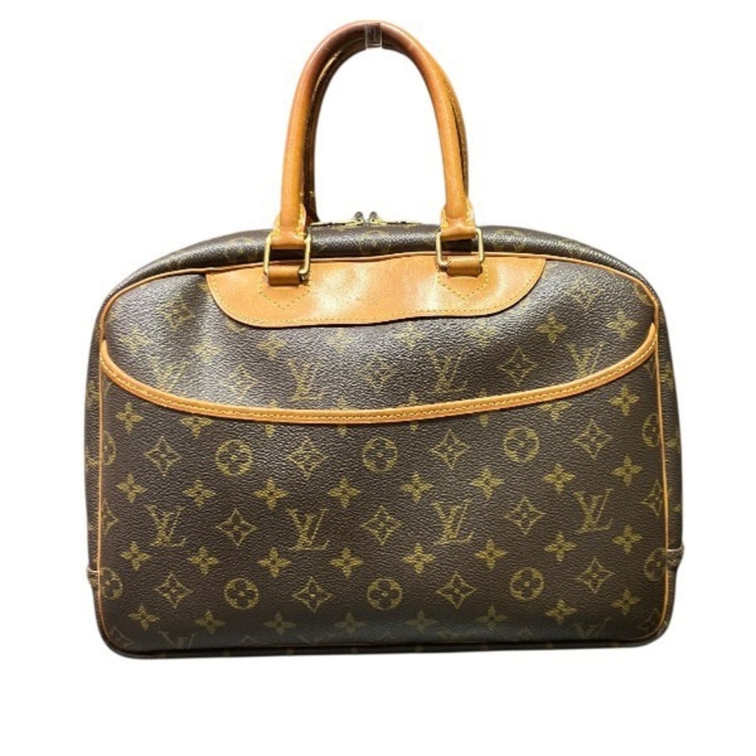 Louis Vuitton Monogram Deauville M47270 Handbag (Women's Handbag): --- Catalog ---Category: SizeSize (HxWxD): 25cm x 34.5cm x 13cm / 9.84'' x 13.58'' x 5.11''Category: DesignType: HandbagColor: BrownGender: WomenMaterial: Monogram Category: GeneralMPN: M47270Brand: L