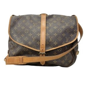 Louis Vuitton Monogram Saumur 35 M42254 Handbag Shoulder Bag for Women
