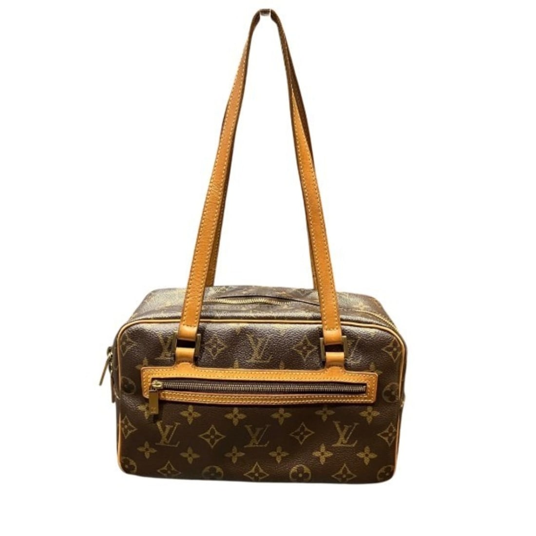 Louis Vuitton Monogram Cite MM M51182 Handbag Shoulder Bag for Women: --- Catalog ---Category: SizeSize (HxWxD): 16cm x 25cm x 11cm / 6.29'' x 9.84'' x 4.33''Category: DesignType: Handbag, Shoulder bagColor: BrownGender: WomenMaterial: Monogram Category: GeneralMPN: M51