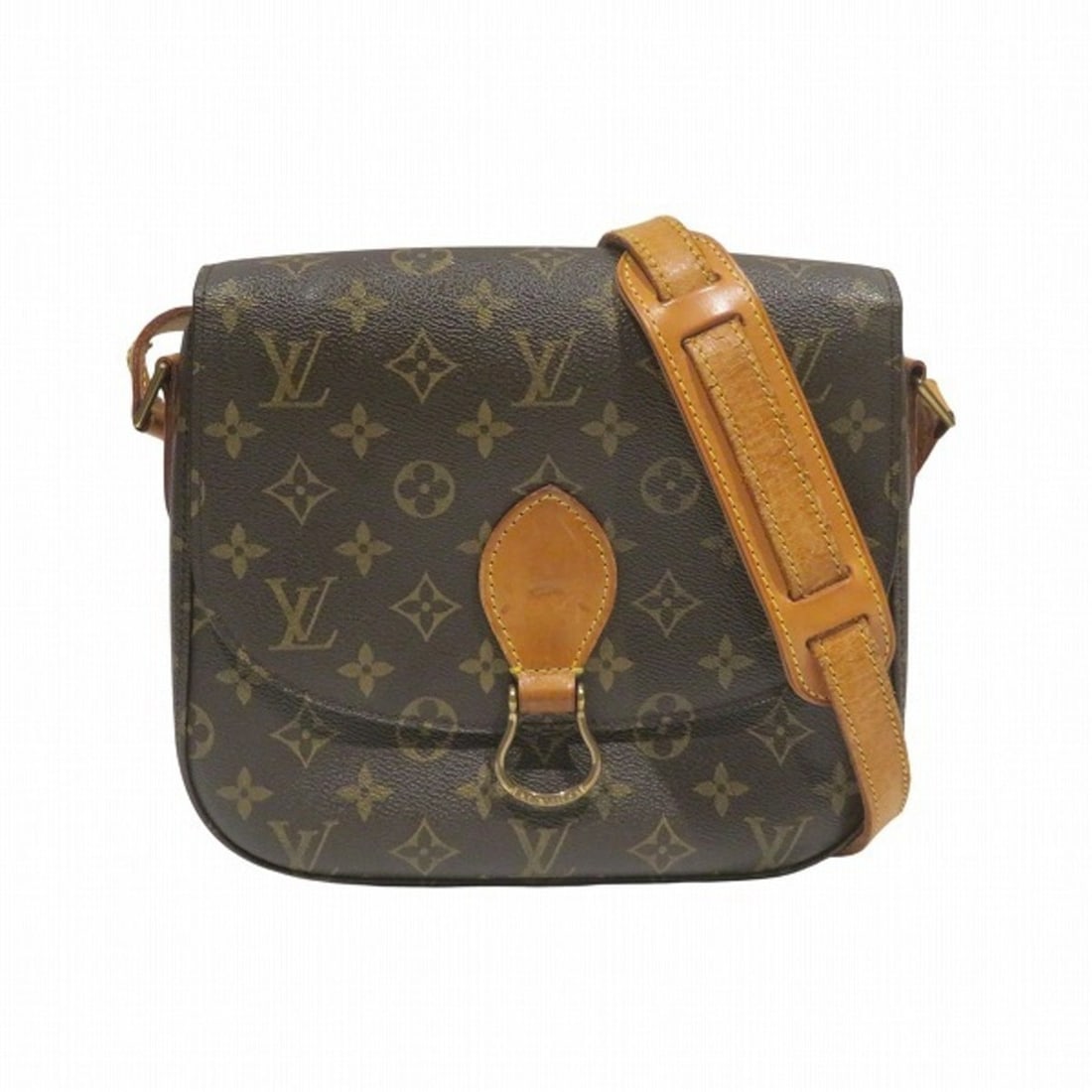 Louis Vuitton Monogram Saint Cloud GM M51242 Handbag Shoulder Bag for Men and Women: --- Catalog ---Category: SizeSize (HxWxD): 22cm x 24cm x 7.5cm / 8.66'' x 9.44'' x 2.95''Category: DesignType: Handbag, Shoulder bagColor: BrownGender: Men,WomenMaterial: Monogram Category: GeneralMPN
