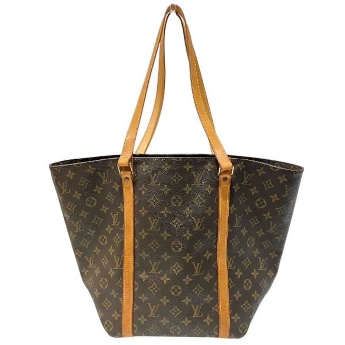 Louis Vuitton Monogram Sac Shopping M51108 Handbag Tote Bag for Men and Women: --- Catalog ---Category: SizeSize (HxWxD): 34cm x 28cm x 14cm / 13.38'' x 11.02'' x 5.51''Category: DesignType: Handbag, Tote bagColor: BrownGender: Men,WomenMaterial: Monogram Category: GeneralMPN: M