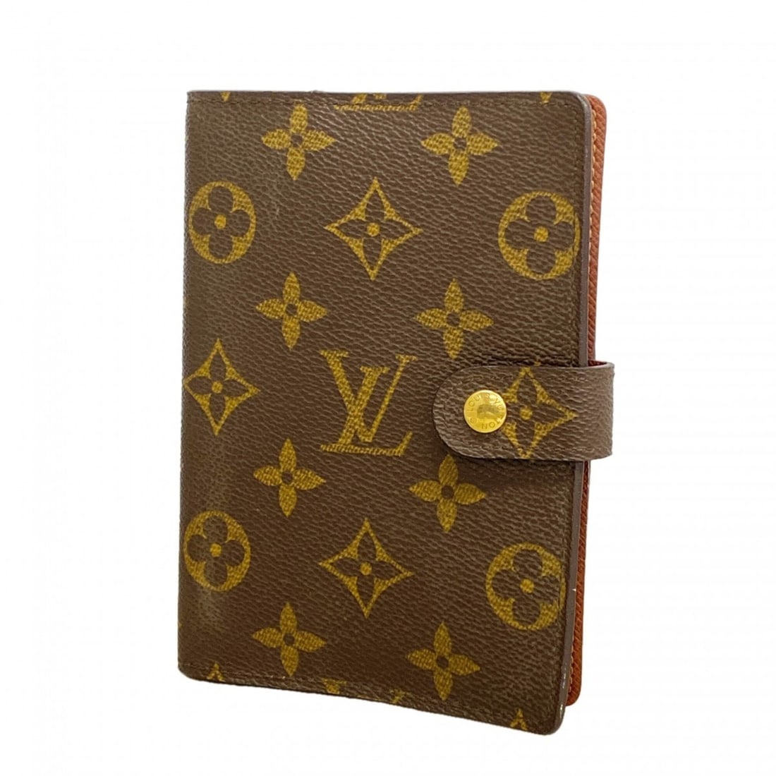Louis Vuitton Monogram Agenda PM Notebook Cover R20005 Brown (Men's/Women's) (1 of 9)