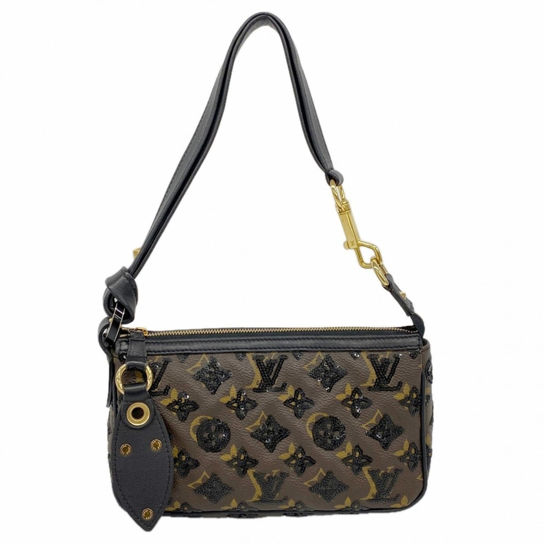 Louis Vuitton Bag/Pouch Monogram Eclipse Pochette Accessoires M40247 Noir (Women's): --- Catalog ---Category: SizeSize (HxWxD): 13cm x 21cm x 5cm / 5.11'' x 8.26'' x 1.96''Category: DesignType: PouchColor: NoirGender: WomenCategory: GeneralMPN: M40247Brand: Louis Vuitton--- Item List 