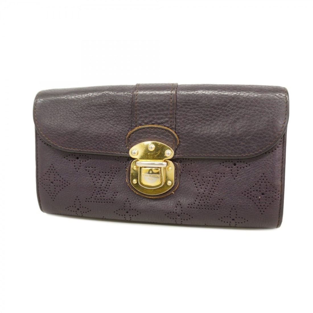 Louis Vuitton Mahina Portefeuille Iris Long Wallet M58095 (Ladies'): --- Catalog ---Category: SizeSize (HxWxD): 10cm x 19cm x 3cm / 3.93'' x 7.48'' x 1.18''Category: DesignType: Long wallet (bi-fold)Color: PurpleGender: WomenCategory: GeneralMPN: M58095Brand: Louis Vui