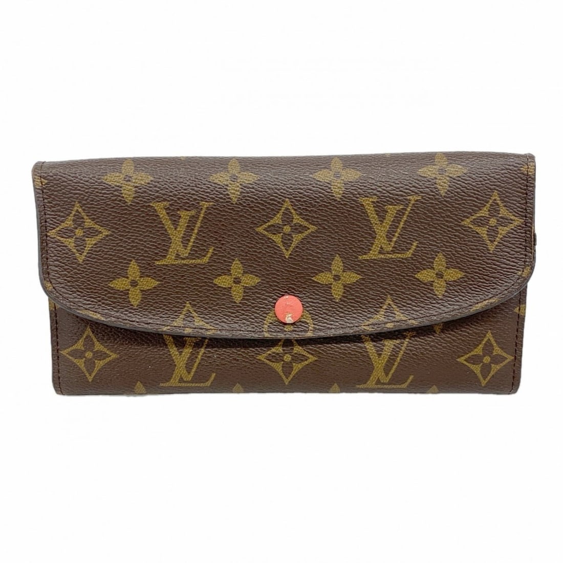 Louis Vuitton Monogram Portefeuille Emilie Long Wallet M60696 Brown Piment Women's: --- Catalog ---Category: SizeSize (HxWxD): 10cm x 19cm x 2cm / 3.93'' x 7.48'' x 0.78''Category: DesignType: Long wallet (bi-fold)Color: Brown, PimontGender: WomenCategory: GeneralMPN: M60696Brand: Lo