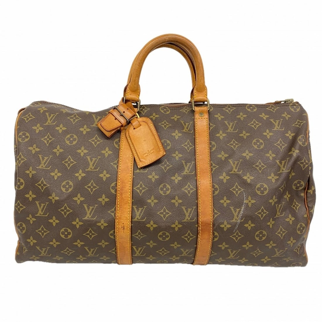 Louis Vuitton Bags - Boston Monogram Keepall 50 M41426 Brown Men's & Women's: --- Catalog ---Category: SizeSize (HxWxD): 29cm x 52cm x 23cm / 11.41'' x 20.47'' x 9.05''Category: DesignType: Boston bagColor: BrownGender: Men,WomenCategory: GeneralMPN: M41426Brand: Louis Vuitton-